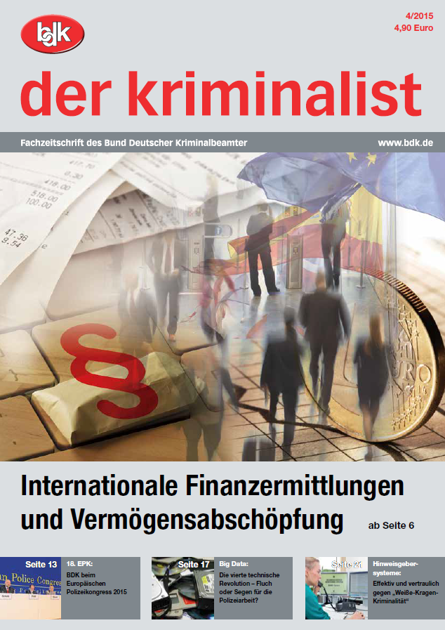 "der Kriminalist" 04/2015 — Bund Deutscher Kriminalbeamter E.V.